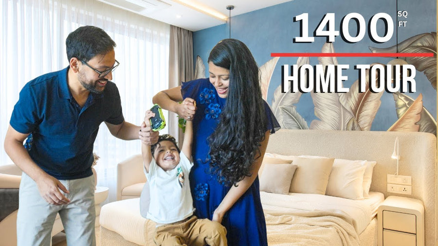  A 1400 SQFT Apartment with Smart Space Planning Designed In Just 3 Months