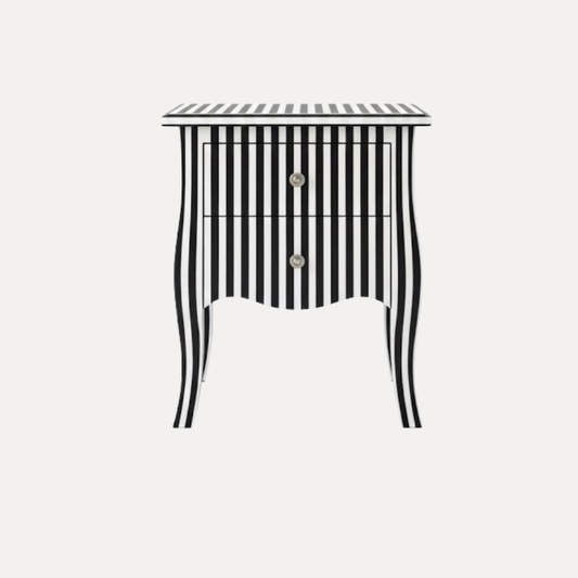 Zebra Side Table
