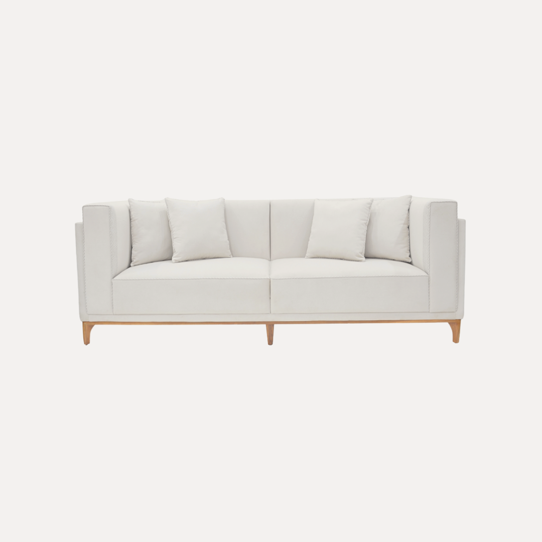 Studio White Sofa